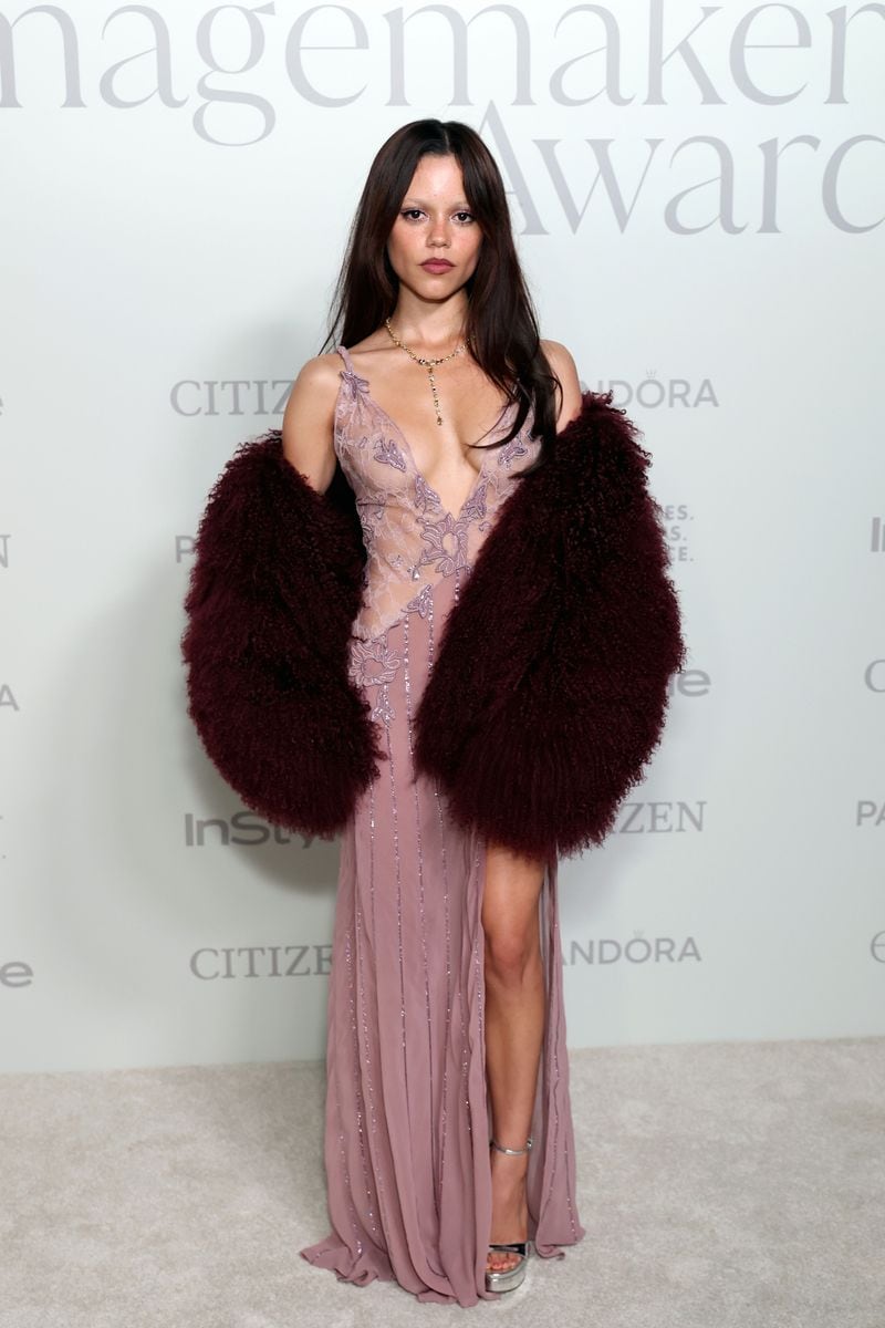 
Her lilac gown may have been sheer, but her message was crystal clear. Jenna Ortega isn’t following fashion trends; she’s setting them.