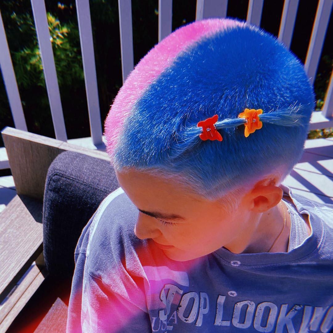 Ruby Rose hair makeover