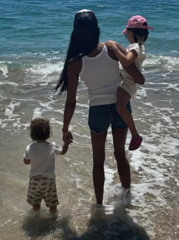 Naomi opens up about raising her young son and daughter, both born via surrogate in 2021 and 2023. 