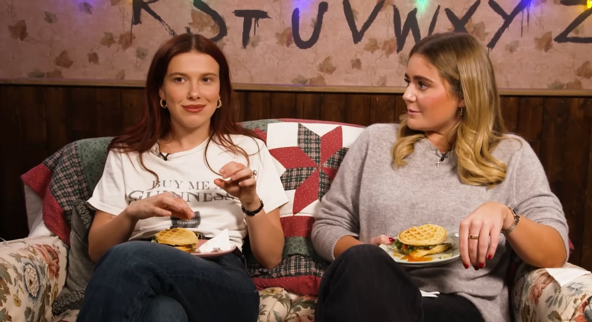 Millie Bobby Brown shares her go-to snacks and drinks while filming ‘Stranger Things’