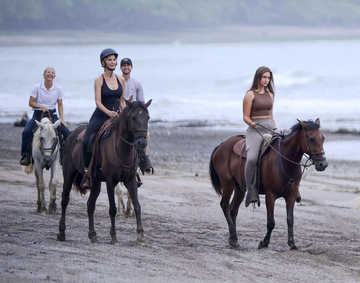 Ivanka was joined by her teenage daughter, Arabella Kushner, for the mother-daughter adventure.