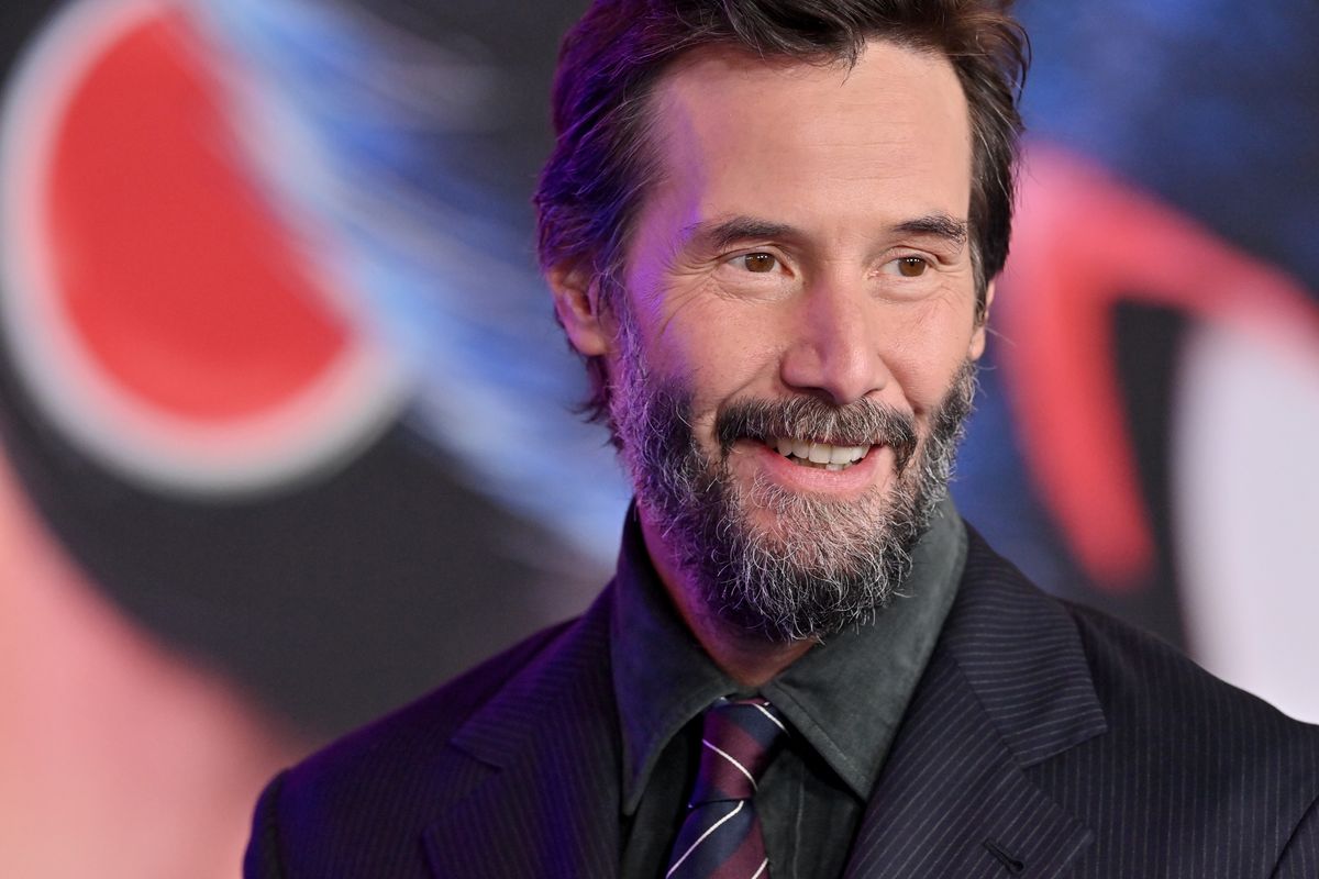 Keanu Reeves at the premiere of 'Sonic The Hedgehog 3'