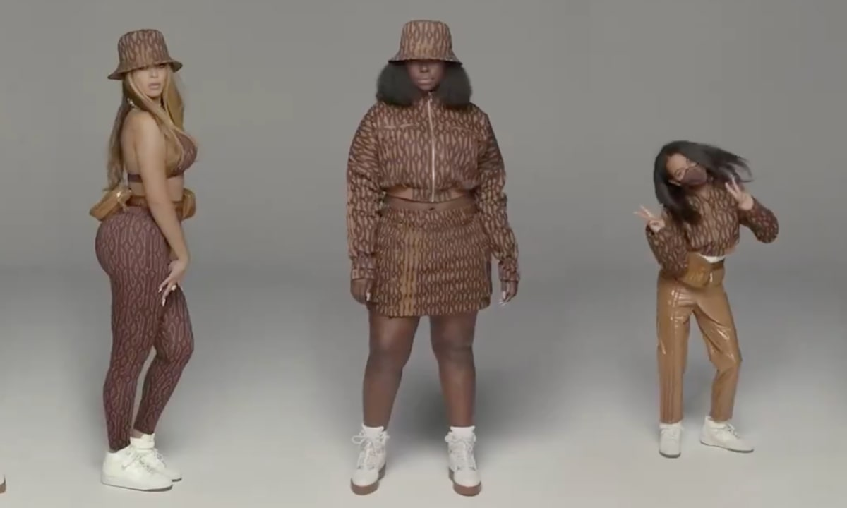 Beyoncé and Blue Ivy model in the new ‘Icy Park’ collection