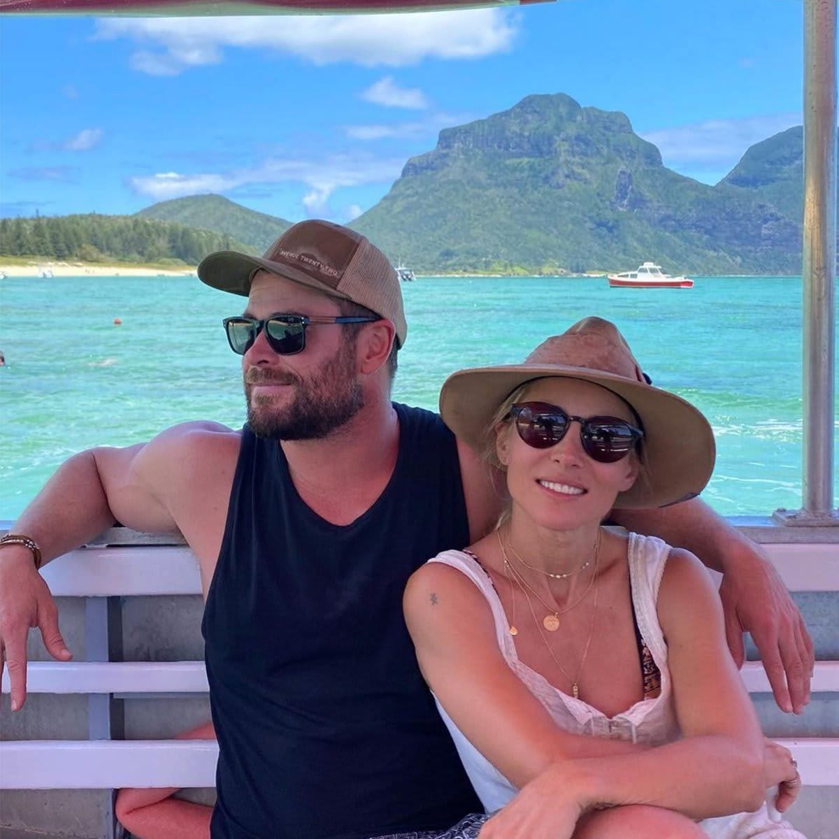 Elsa Pataky and Chris Hemsworth Vacation