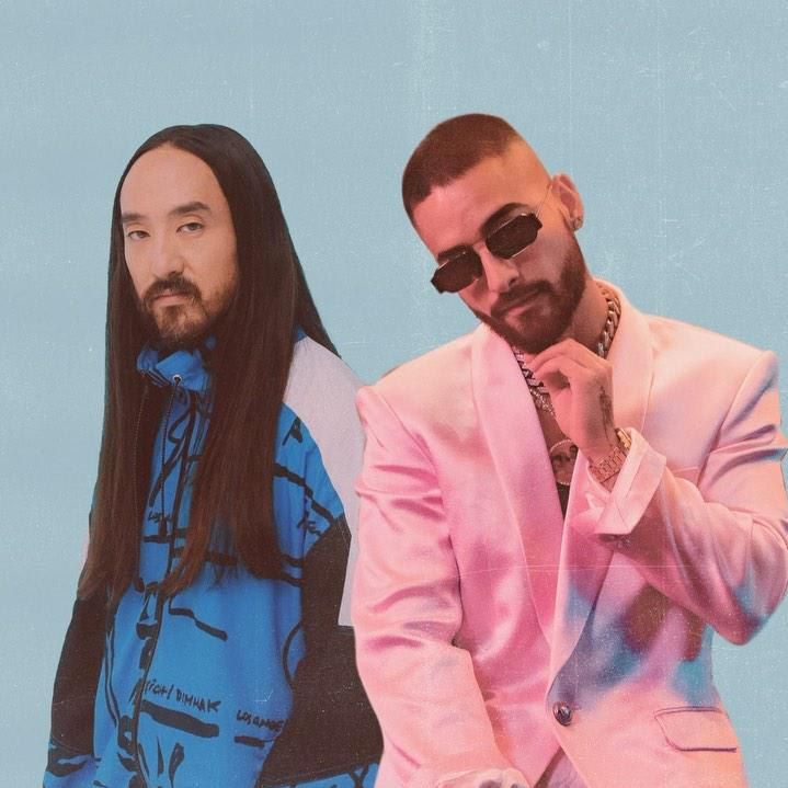 Maluma, Steve Aoki