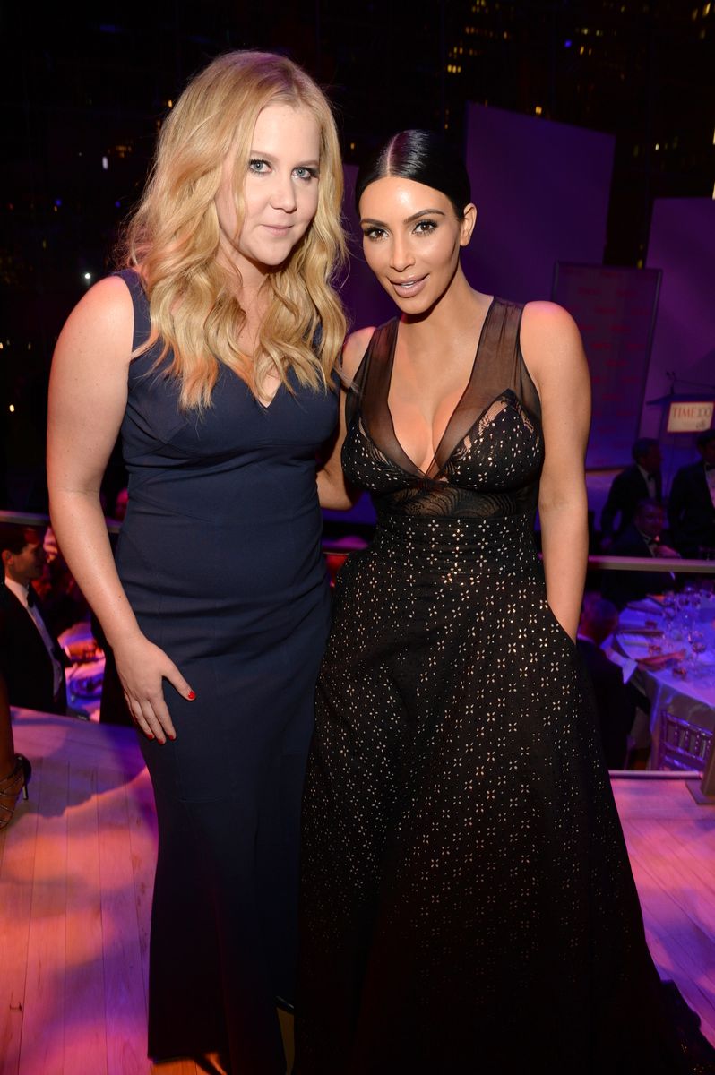 Amy Schumer also celebrated Kim Kardashian's birthday