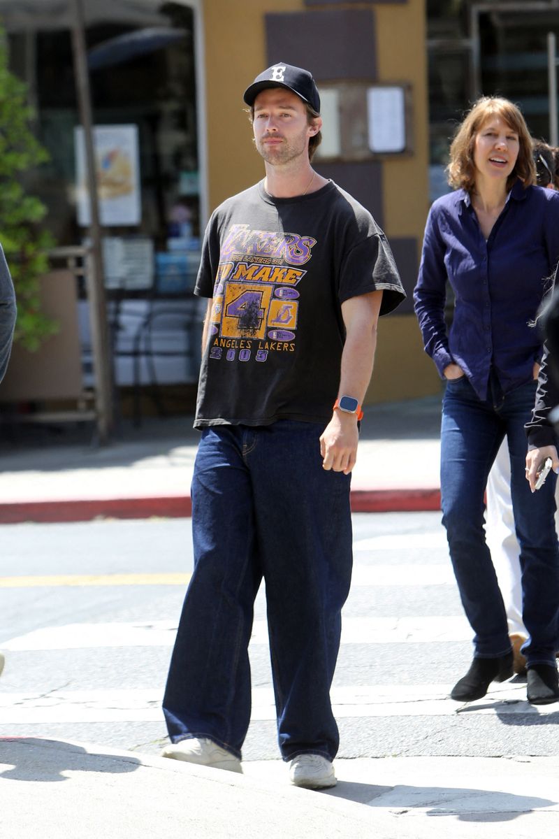 Patrick Schwarzenegger spotted in Los Angeles