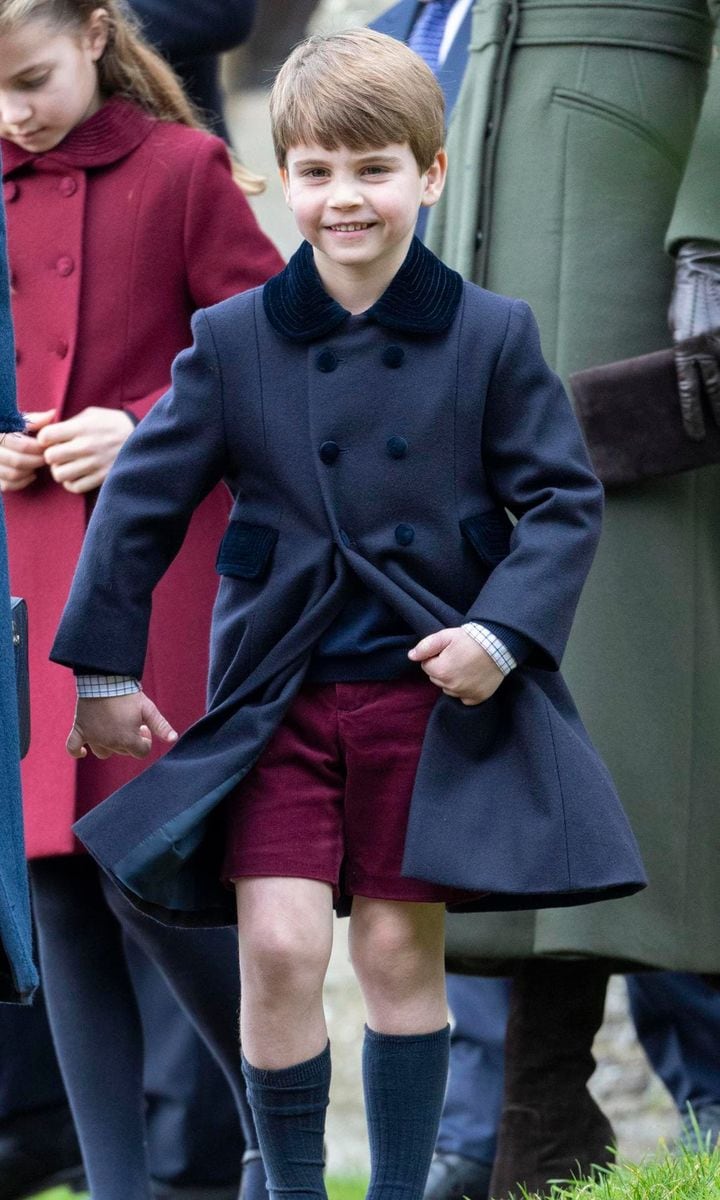 Louis made his royal Christmas debut at Sandringham on Dec. 25, 2022