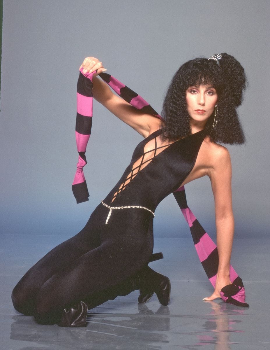 Cher poses for a portrait in 1980