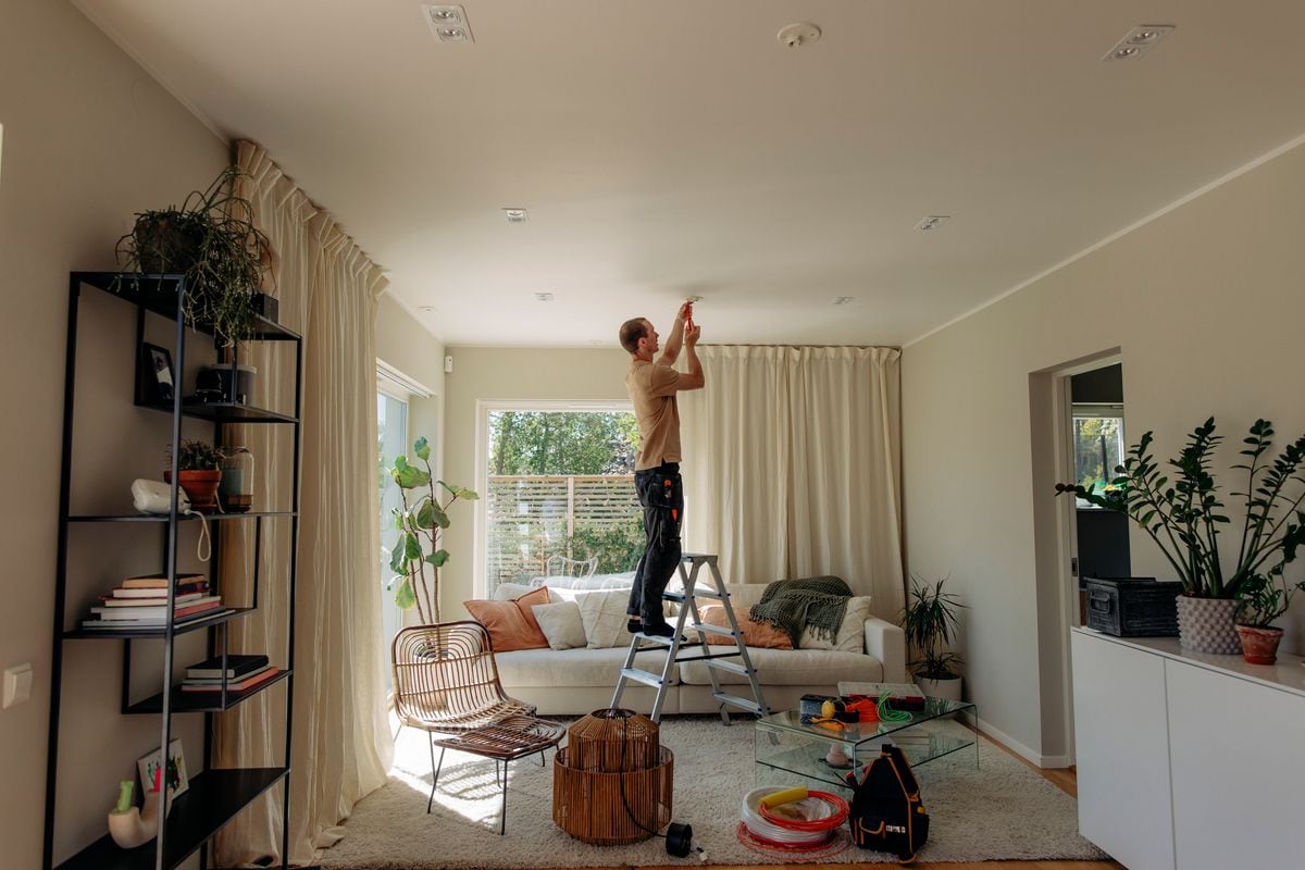 As a tenant, you're expected to handle the little things like changing the light bulbs.