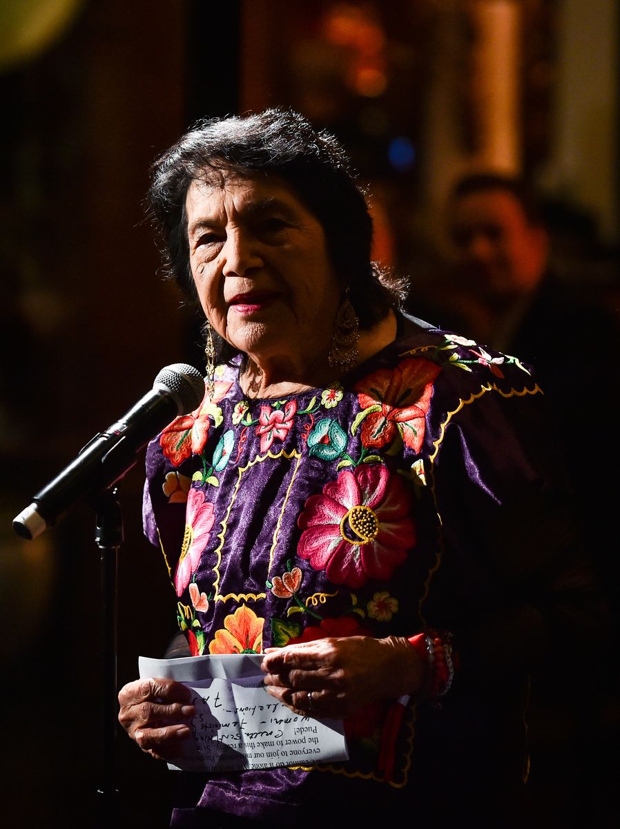 For more than seven decades, Huerta was one of the most influential voices in the American civil rights movement.