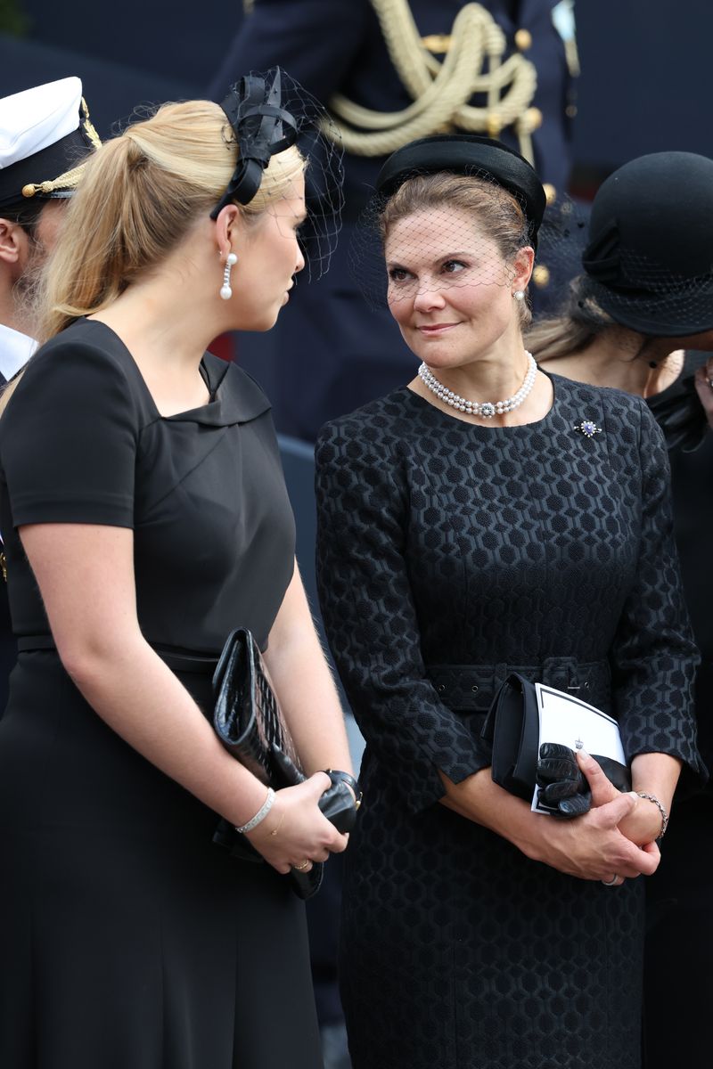 Princess Catharina-Amalia of the Netherlands and Crown Princess Victoria of Sweden