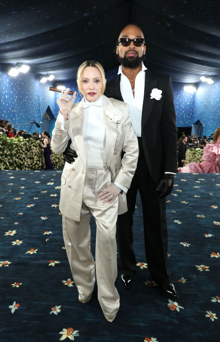 Madonna and Akeem Morris