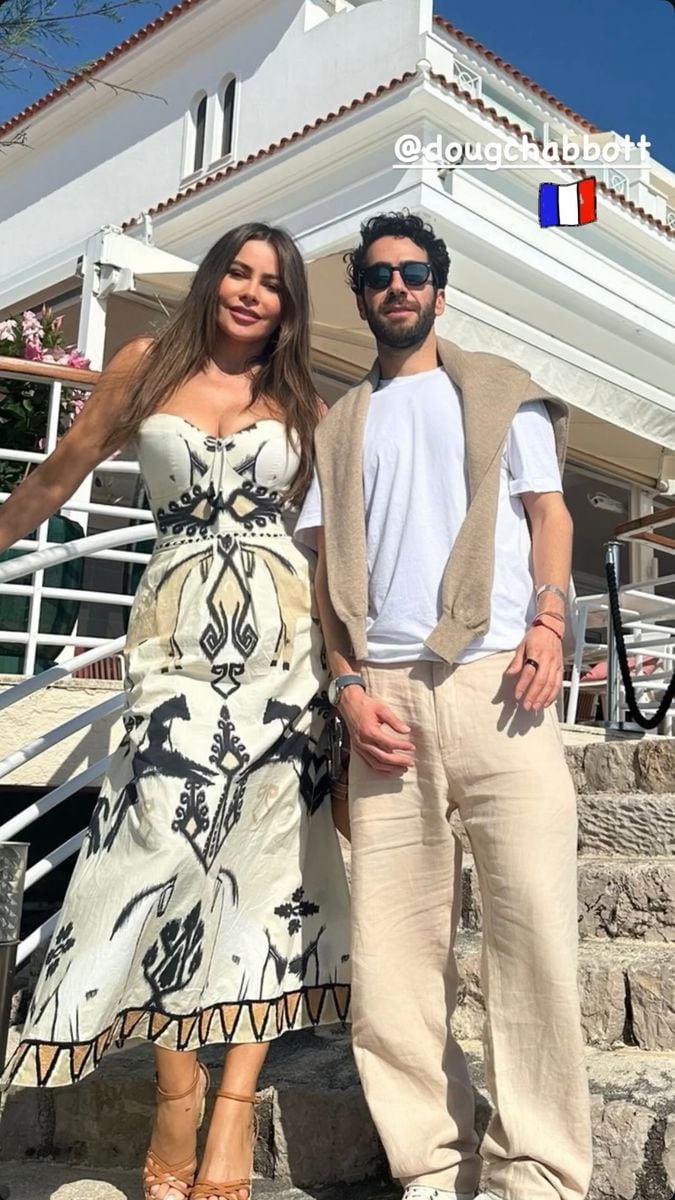 Sofia Vergara shared a photo with him on her story 