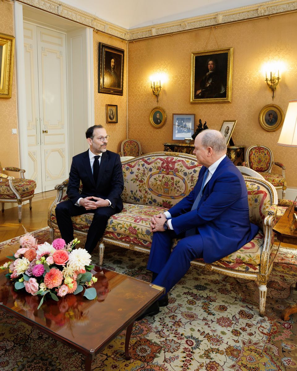 David Emmanuel Puig Buchel represented the Dominican Republic during the October 15 palace reception.