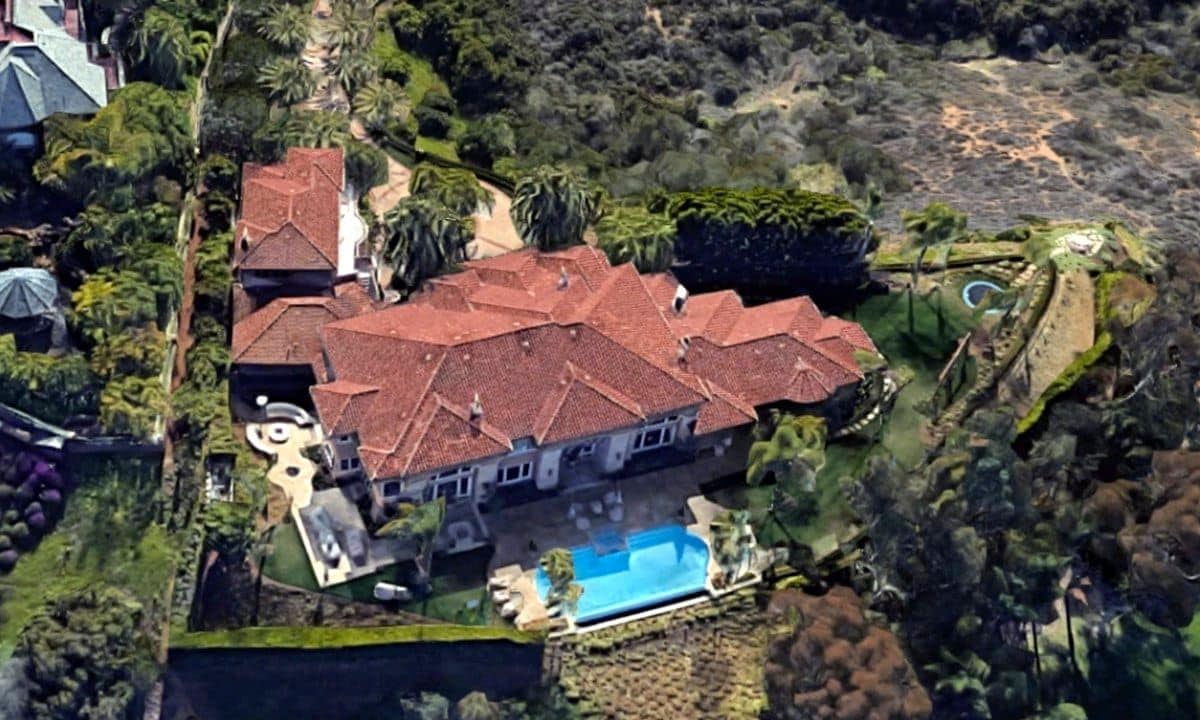 Melinda and Bill Gates' mansion in Rancho Santa Fe, California.