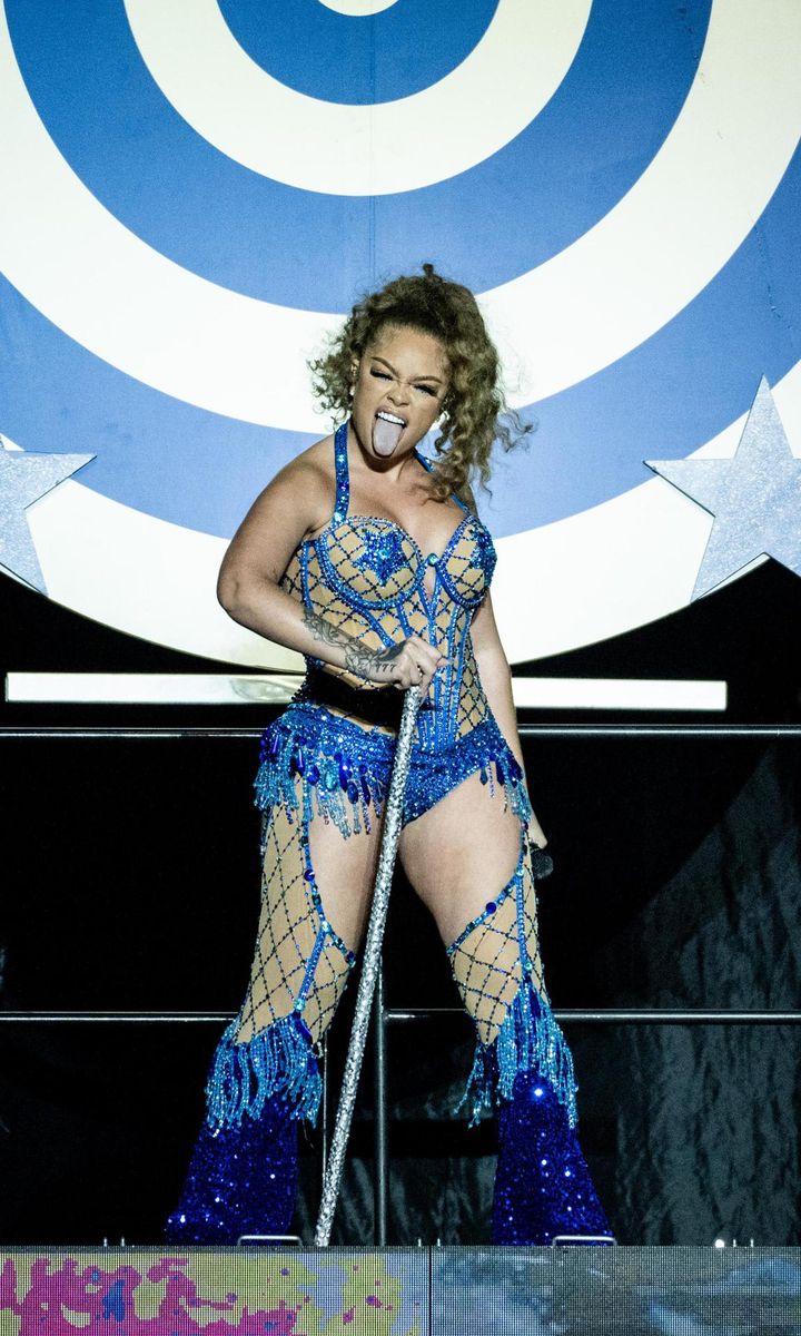Lizzo Performs At The Kia Forum