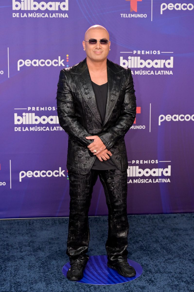 Wisin attends the 2025 Billboard Latin Music Awards at James L. Knight Center on October 23, 2025 in Miami, Florida.  (Photo by Ivan Apfel/Getty Images)
