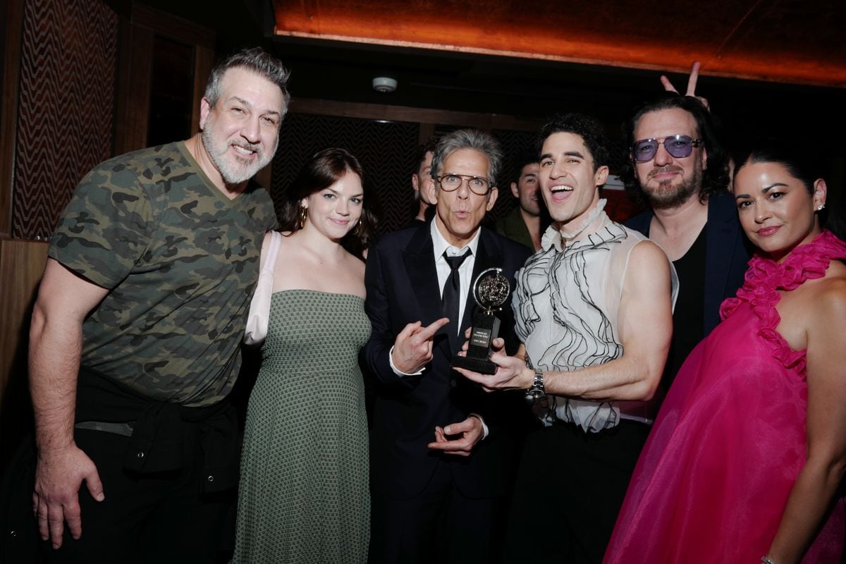 Ella and her dad attended this year's Tony Awards' after party