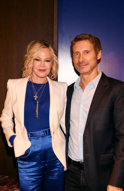 Charles Rosier welcomed guests for what became a celebration of both friendship and beauty, with Melanie Griffith as the guest of honor. 