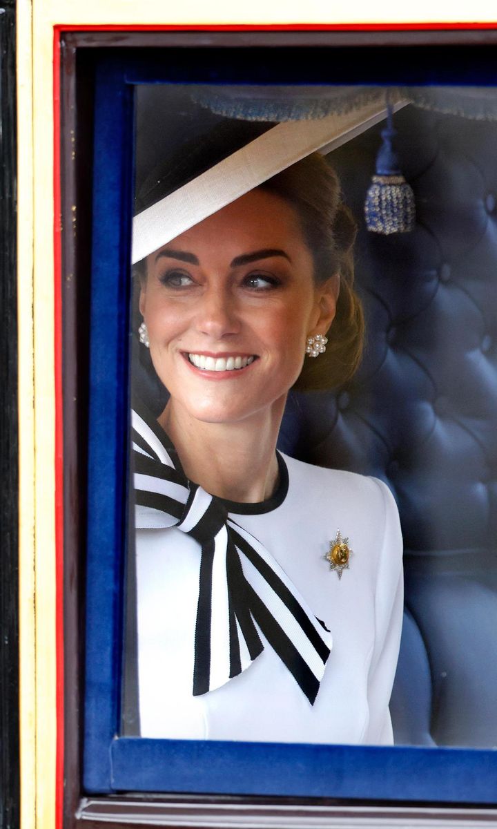 Catherine confirmed the day before Trooping the Colour that she would be at the event. In a message released on June 14, Her Royal Highness said: "I'm looking forward to attending The King's Birthday Parade this weekend with my family."