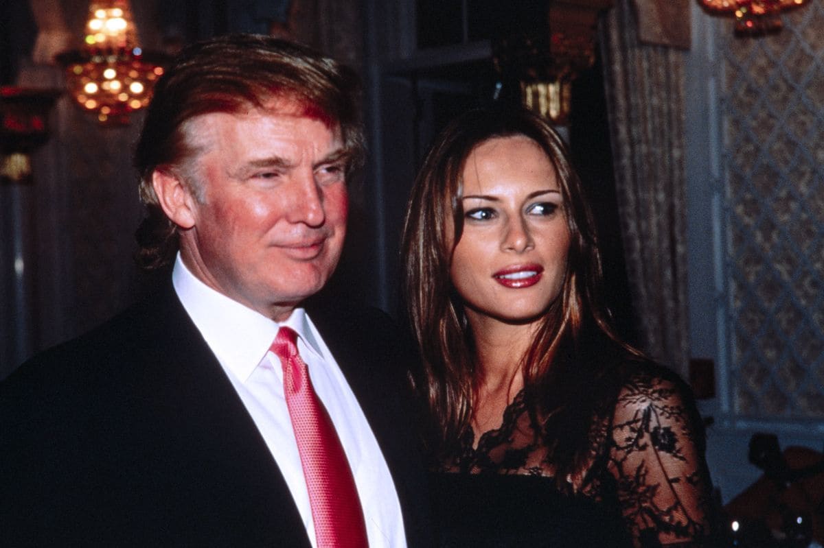 At the time, Melania was dating Donald Trump, the famous real estate tycoon, then 53.