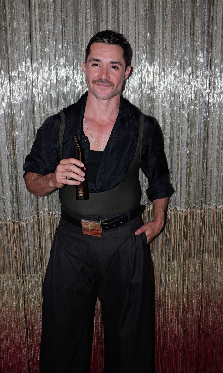 Patricio Campillo at Colman Domingo's party.