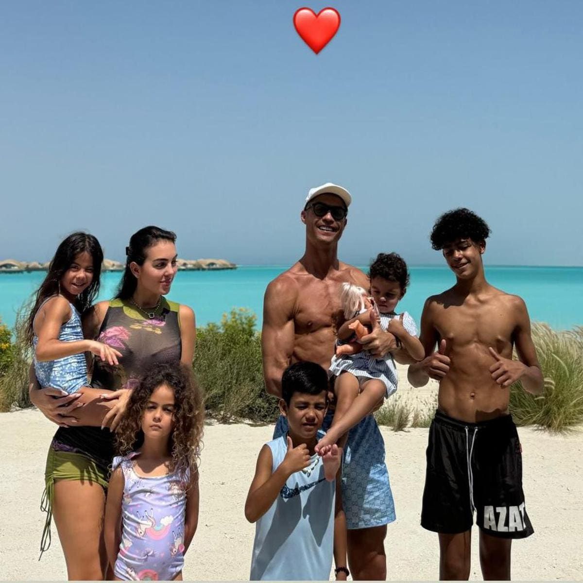 Georgina Rodr guez And Cristiano Ronaldo Take A Family Vacation Georgina Rodr guez And Cristiano Ronaldo Take A Family Vacation