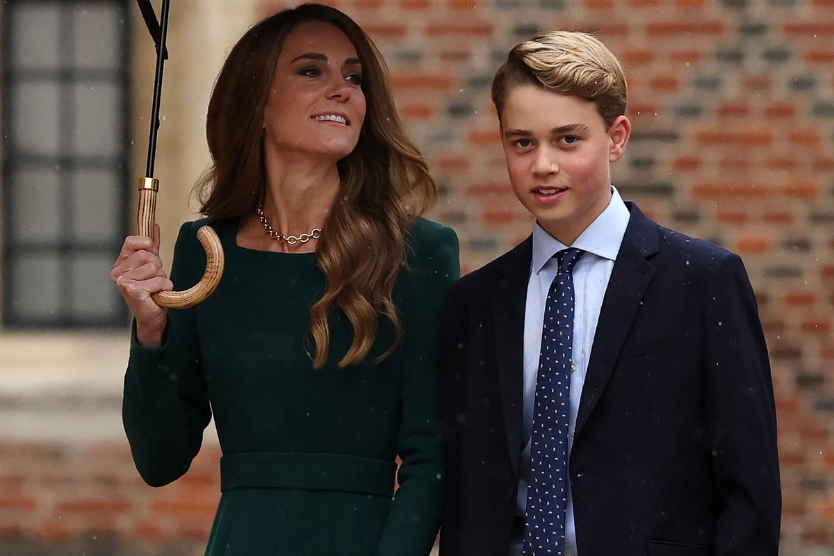 Kate Middleton remained in the UK as Prince William traveled to Norway for King Harald V’s funeral.