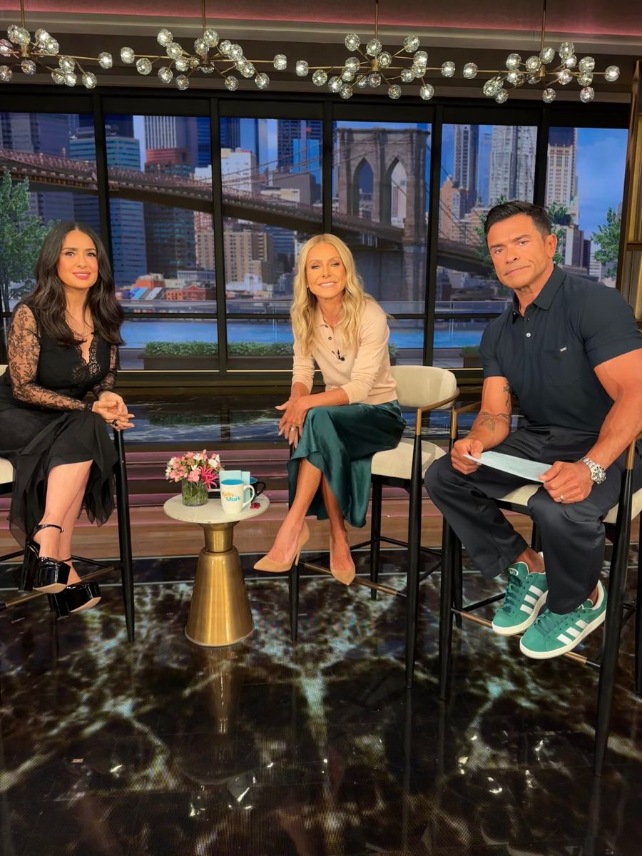 During her appearance on Live with Kelly and Mark, Salma opened up about her milestone 60th birthday celebration in Rome and revealed how the planned surprise was accidentally spoiled.