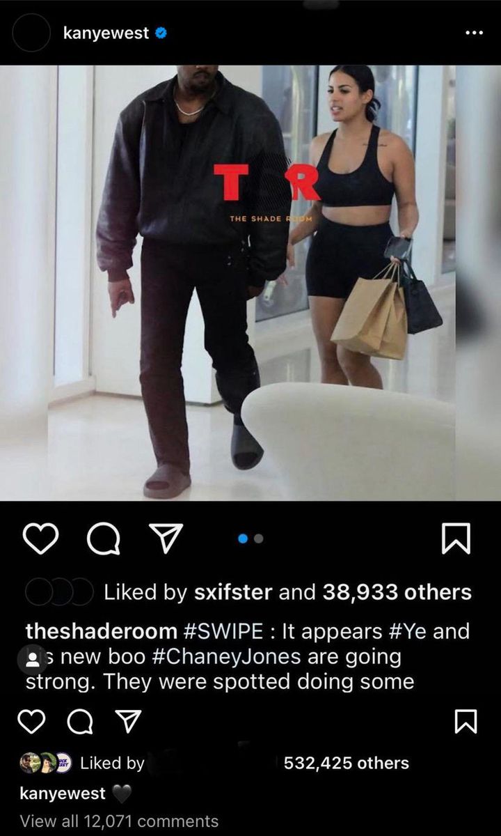 Kanye West Chaney Jones