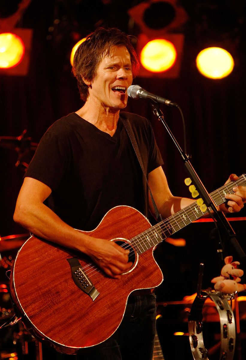Musician and actor Kevin Bacon of The Bacon Brothers 