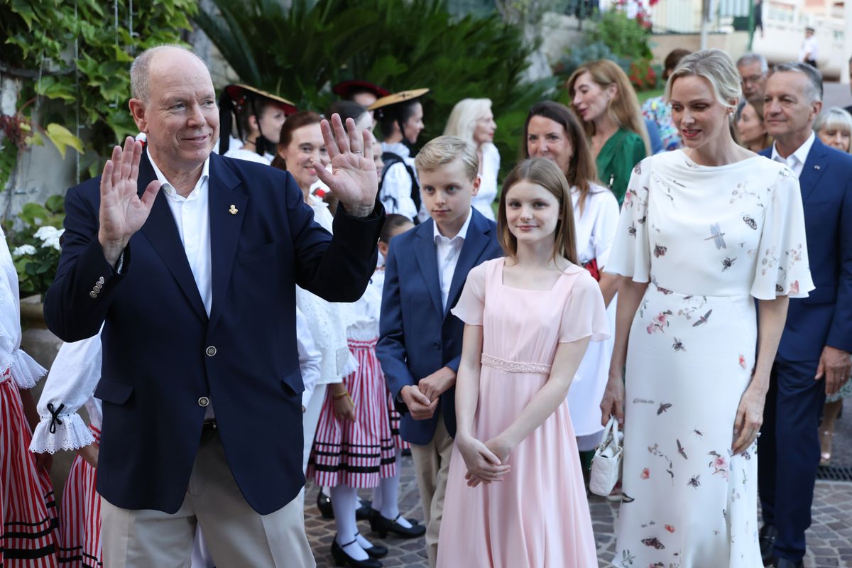 Prince Albert and Princess Charlene attended the annual U Cavagnëtu picnic with their twins, Prince Jacques and Princess Gabriella.
