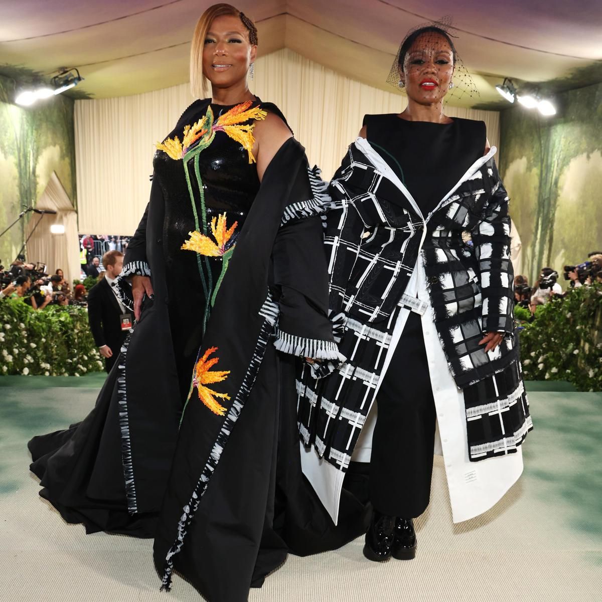 Queen Latifah and Eboni Nichols