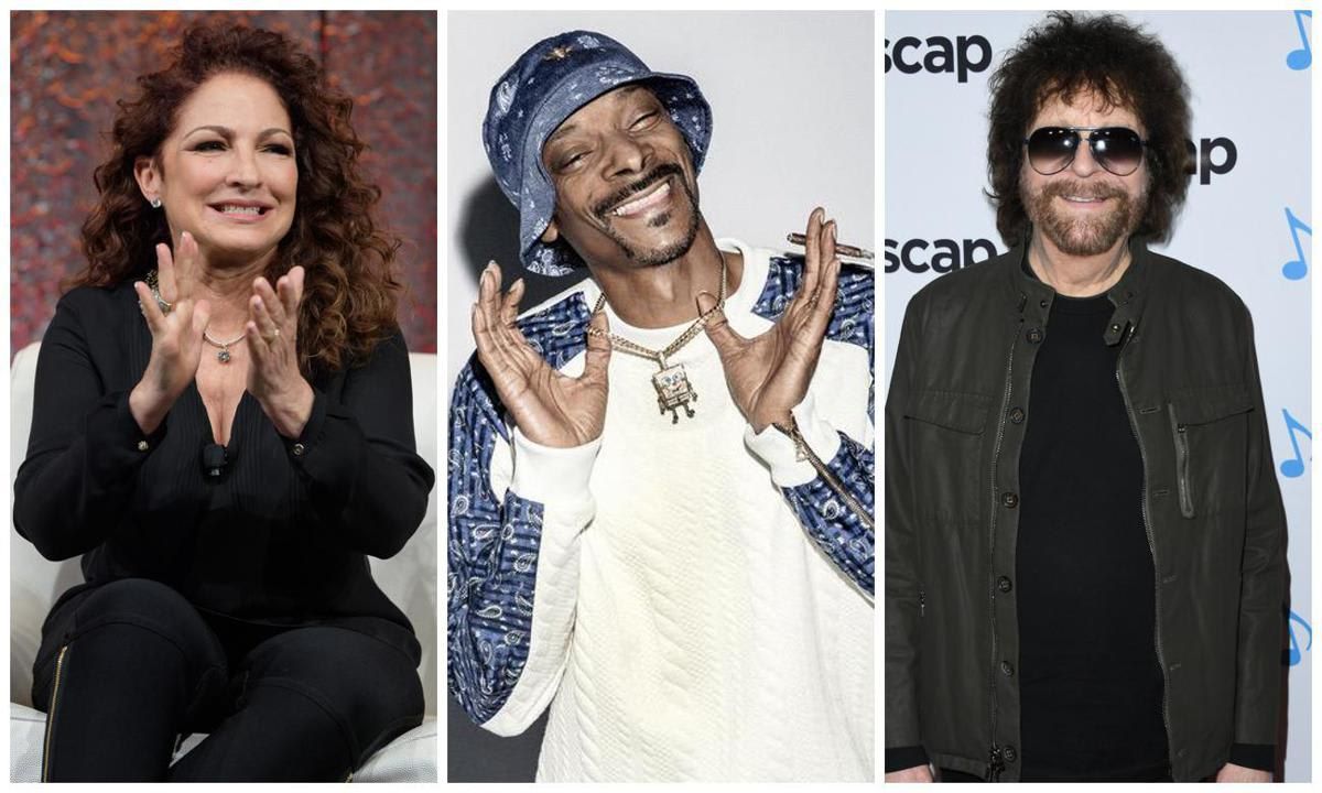 Gloria Estefan, Snoop Dogg, and Jeff Lynne