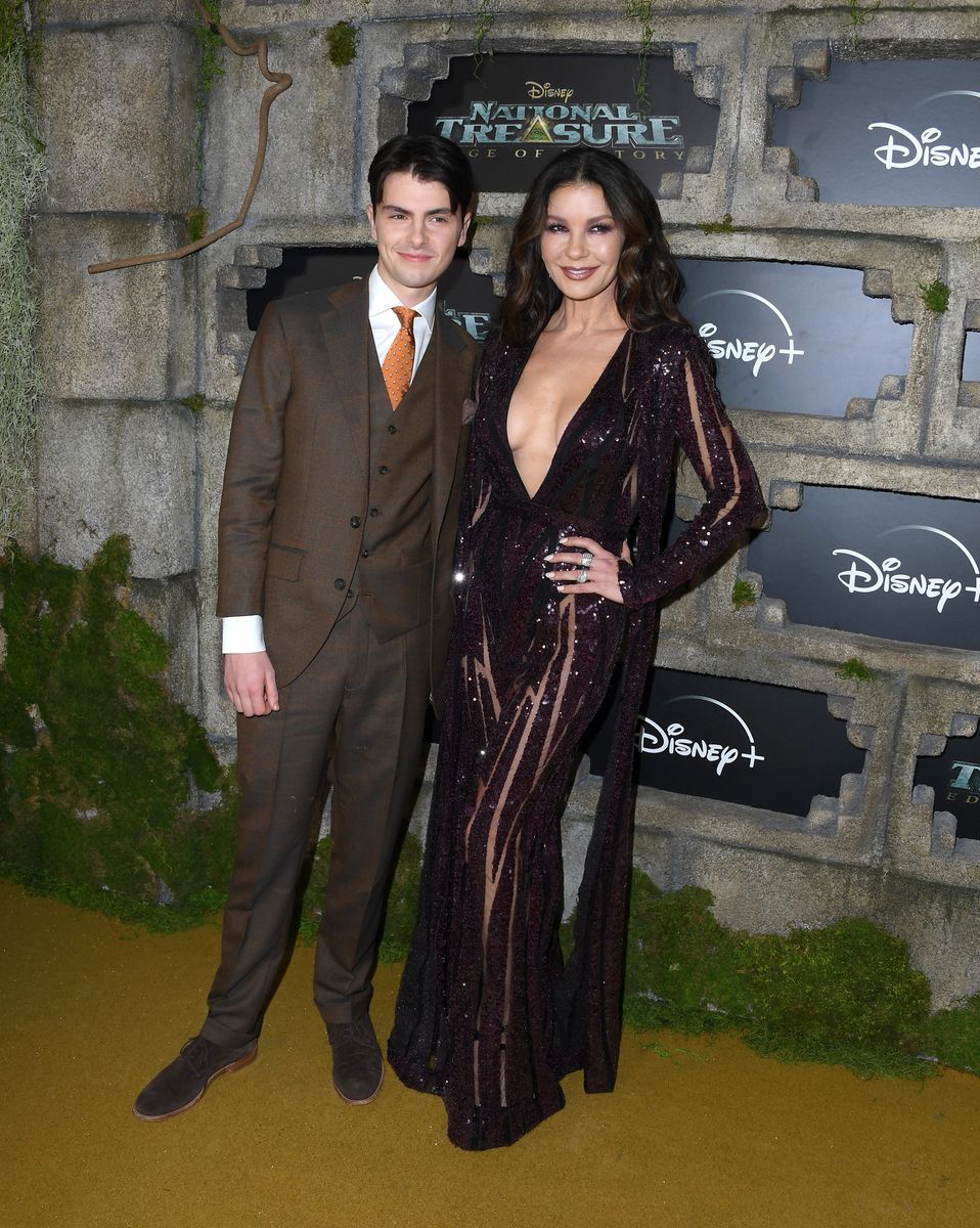 Catherine Zeta-Jones and Dylan Douglas