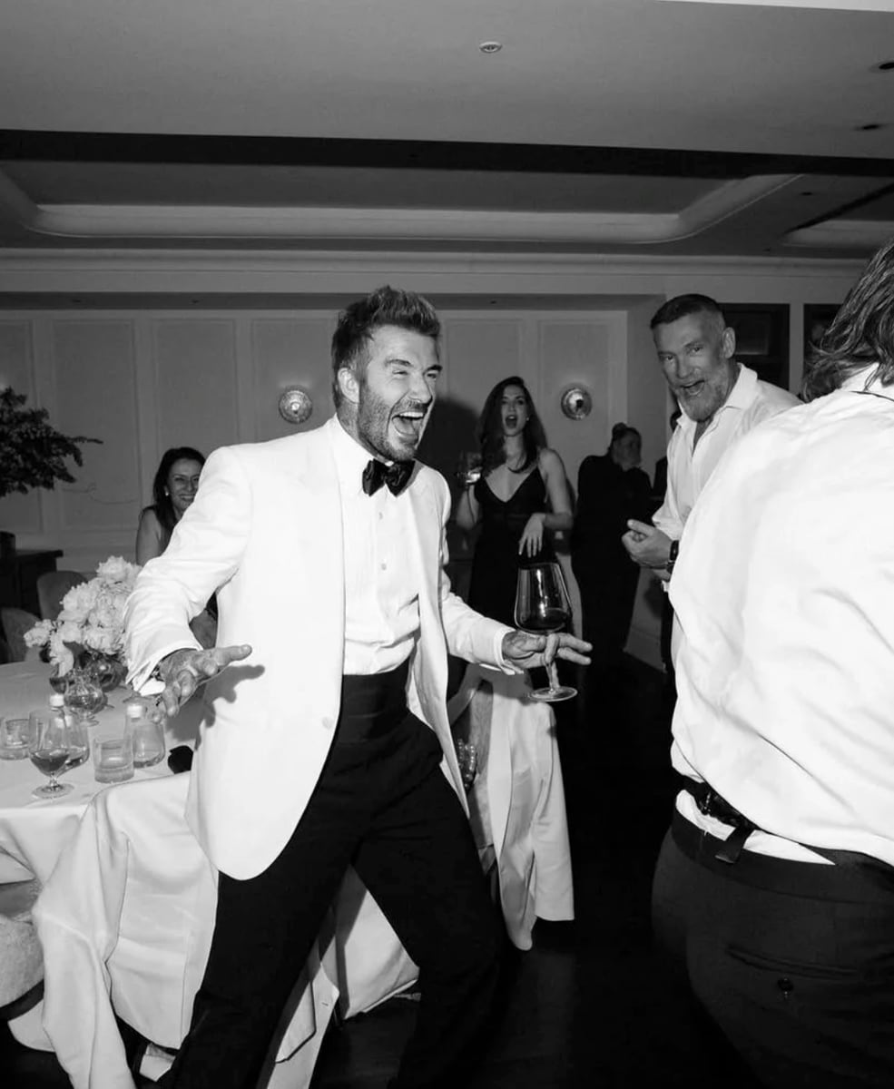 Ana de Armas attends David Beckham's birthday party with Tom Cruise