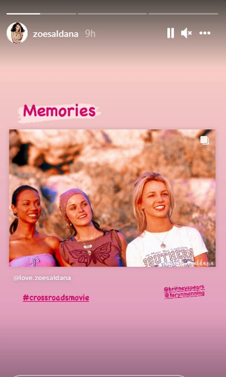 Zoe Saldana instagram