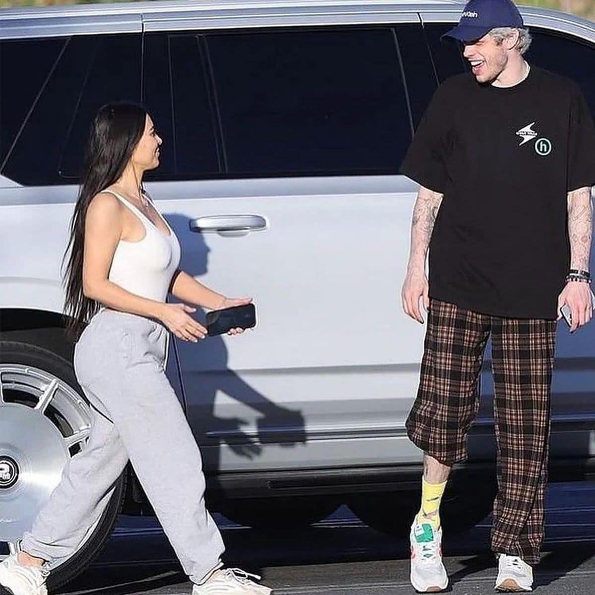 Kim Kardashian and Pete Davidson