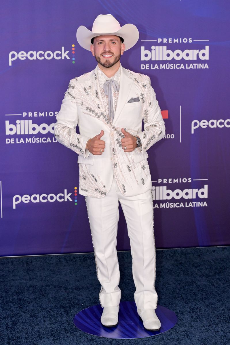 MIAMI, FLORIDA - OCTOBER 23: Pancho Uresti attends the 2025 Billboard Latin Music Awards at James L. Knight Center on October 23, 2025 in Miami, Florida.  (Photo by Ivan Apfel/Getty Images) 