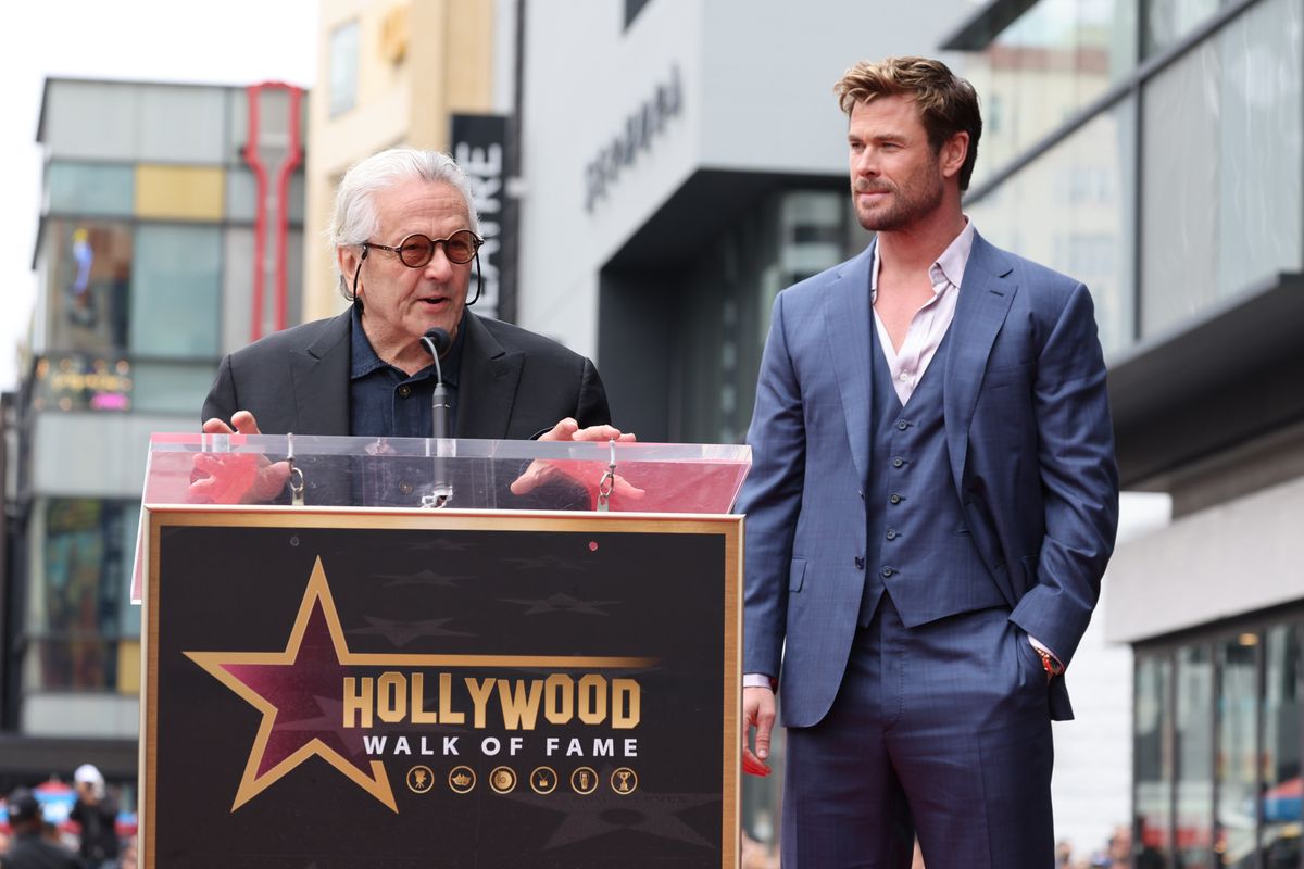 George Miller shared a speech when Chris Hemsworth's star on the Hollywood Walk of Fame was unveiled