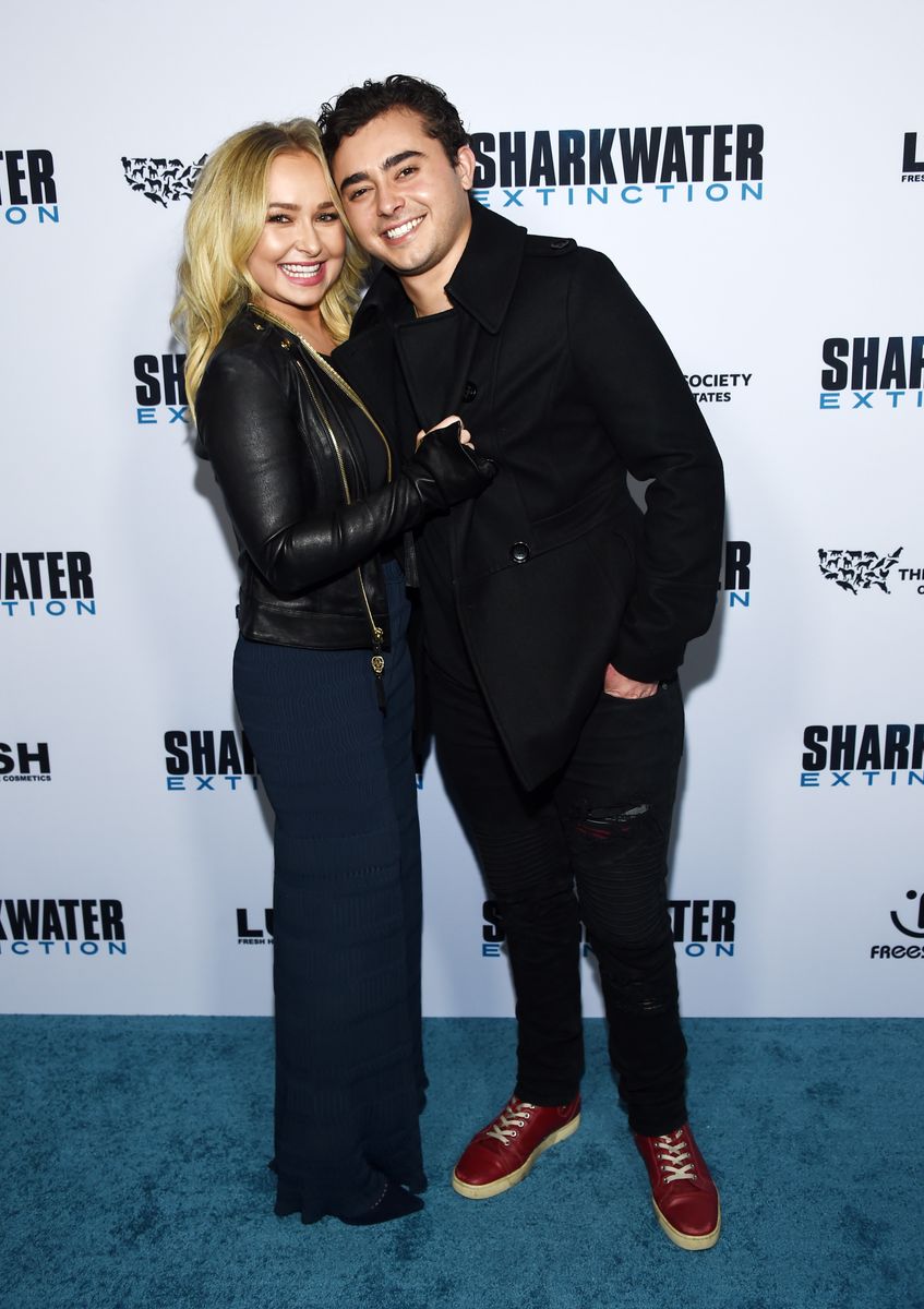 Hayden Panettiere (L) and Jansen Panettiere arrive at a screening of Freestyle Releasing's "Sharkwater Extinction"