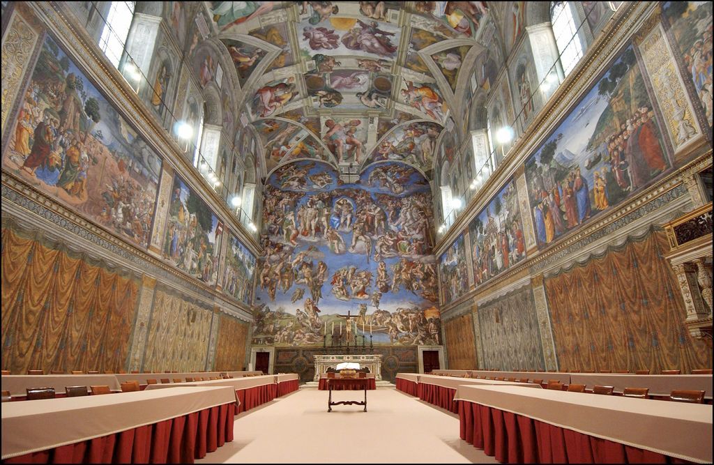 The Sistine Chapel, in the Apostolic Palace of Vatican City, will once again host the election of the new Pope.

