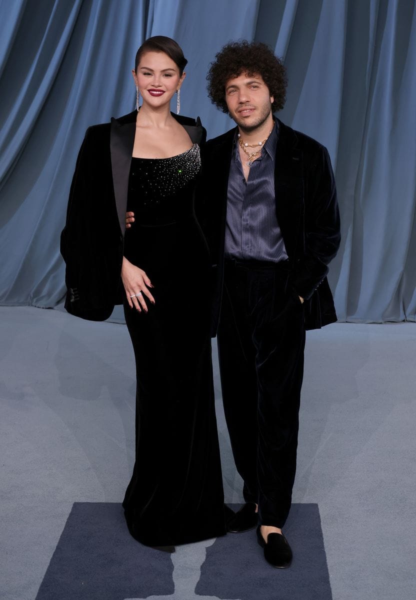 Gomez and Blanco at this year's Academy Museum Gala