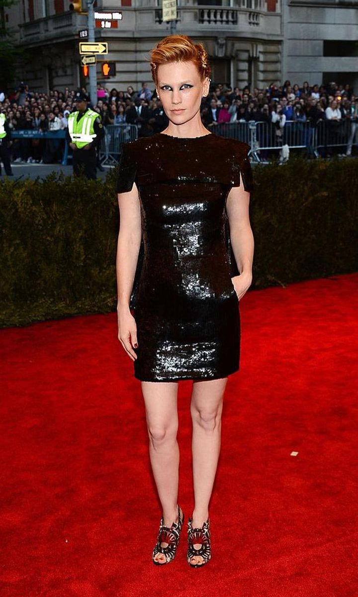 January Jones MET Gala Chanel
