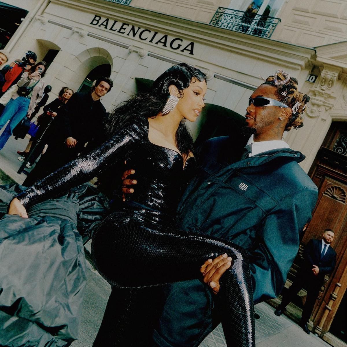 Balenciaga : Outside Arrivals   Paris Fashion Week   Haute Couture Fall/Winter 2023/2024