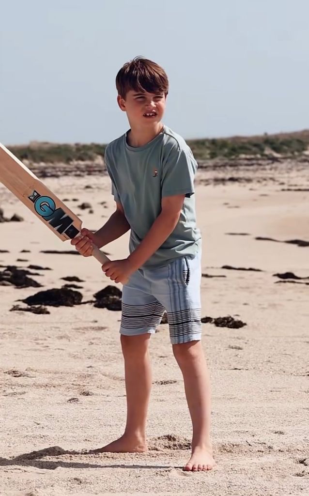 Prince Louis also shares his sister Princess Charlotte’s enthusiasm for cricket, with both young royals showing an interest in the traditional British sport.
