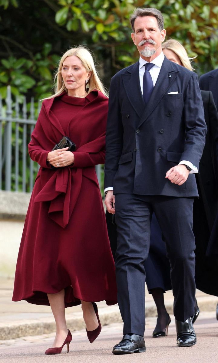 Constantine II's eldest son Crown Prince Pavlos and Crown Princess Marie-Chantal