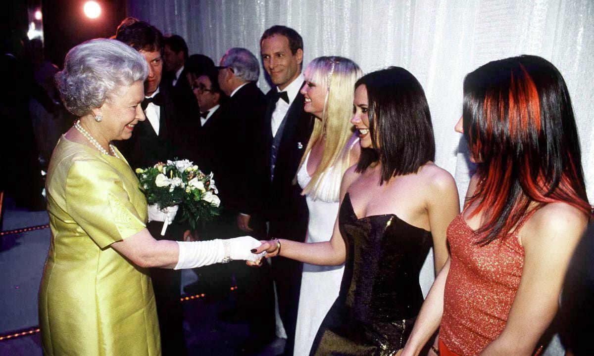Queen With Spice Girls