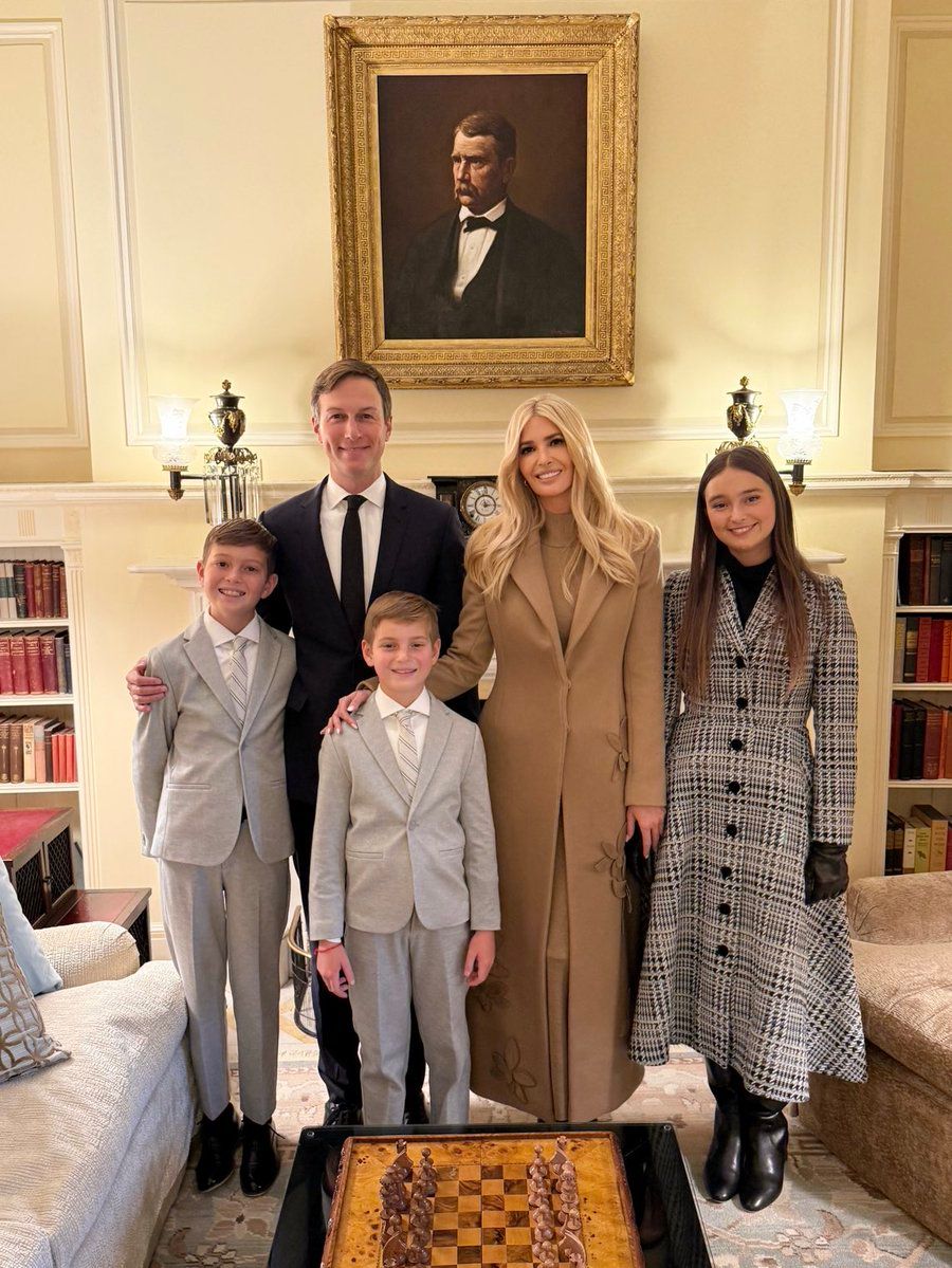 ivanka trump inauguration dress dazzles in beaded gown on eve of her father's The Presidential Inaugural Ball 🇺🇸